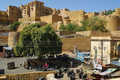 Jaisalmer, widok na fort z restauracji